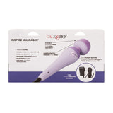 Calexotics Inspire Massager - Silicone Body Wand Vibrator For Couples - Adult Sex Personal Massager - Purple