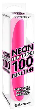 Pipedream Neon Luv Touch 100 Function Vibe, Pink