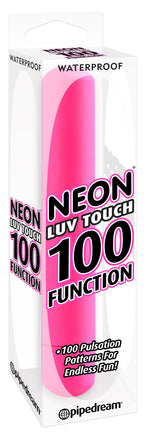 Pipedream Neon Luv Touch 100 Function Vibe, Pink