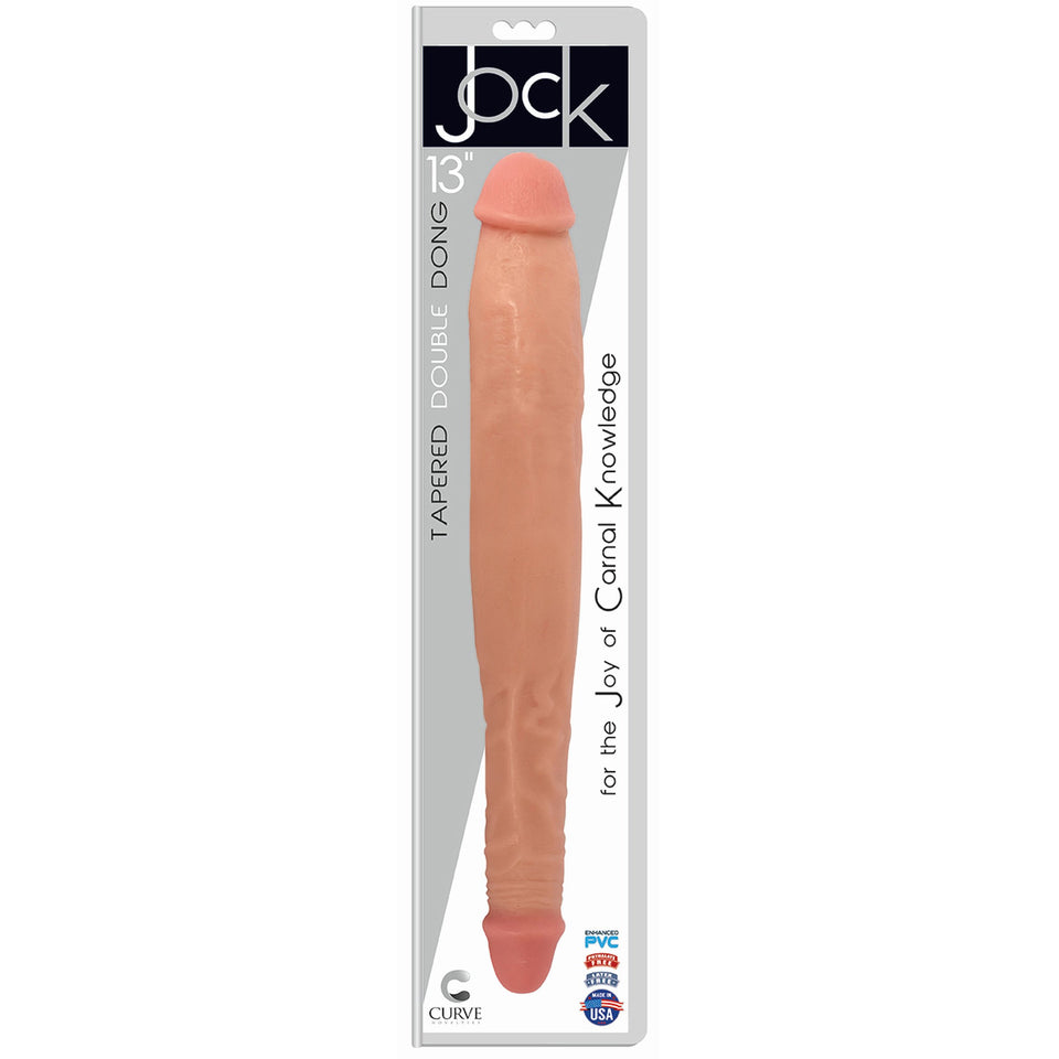 Jock Tapered Double Dong 13In. (Vanilla)