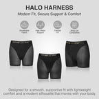 Strap-On-Me Harness Lingerie Halo Bk XL