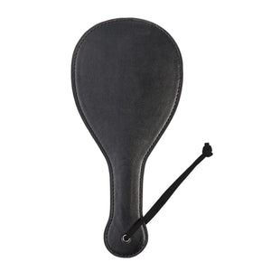 VENESUN Round Sexual Spanking Paddle for BDSM, Faux Leather Sex Paddles for Adult Spanking Set, Black