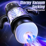 Cafatop Male Masturbator Sex Toys- Electric Men Sex Toys with 6 Thrusting & 3 Suction, Automatic Sucking Male Masturbation Cup w