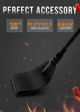 MALINERO 2-in-1 BDSM Sex Set Flogger Sex Crop Adult Crop Spanking Sex Whip Play Sex Floggers Whips and Crops Sex Paddles for Spa