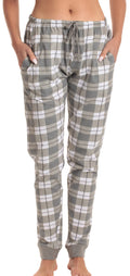 Just Love Ladies Printed Jersey Jogger Pant 6948-10018-GRY-3X