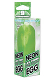 Pipedream Neon Luv Touch Egg, Green