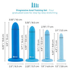 b-Vibe Silicone Anal Train Dilator Set