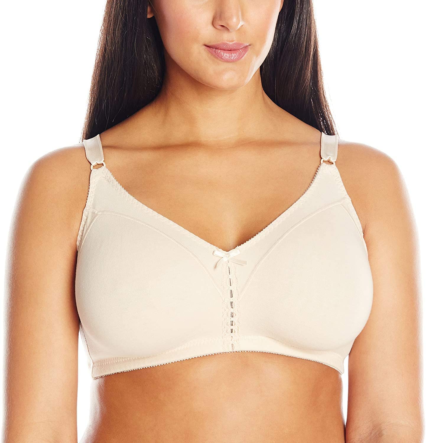 Bali womens Double-support Cotton Wirefree Df3036 bras, Soft Taupe, 36D US