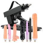 SENSUA Automatic Sex Machine, Dildo Thrusting Machine with 5 Dildos, Extension Bar, & Suction Cup Attachment for Women Men Coupl