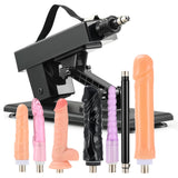SENSUA Automatic Sex Machine, Dildo Thrusting Machine with 5 Dildos, Extension Bar, & Suction Cup Attachment for Women Men Coupl
