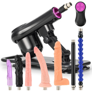 SENSUA Automatic Sex Machine, Thrusting Dildo Machine with 7 Attachments & Remote Control for Women Men Couples, Adult Sex Toys