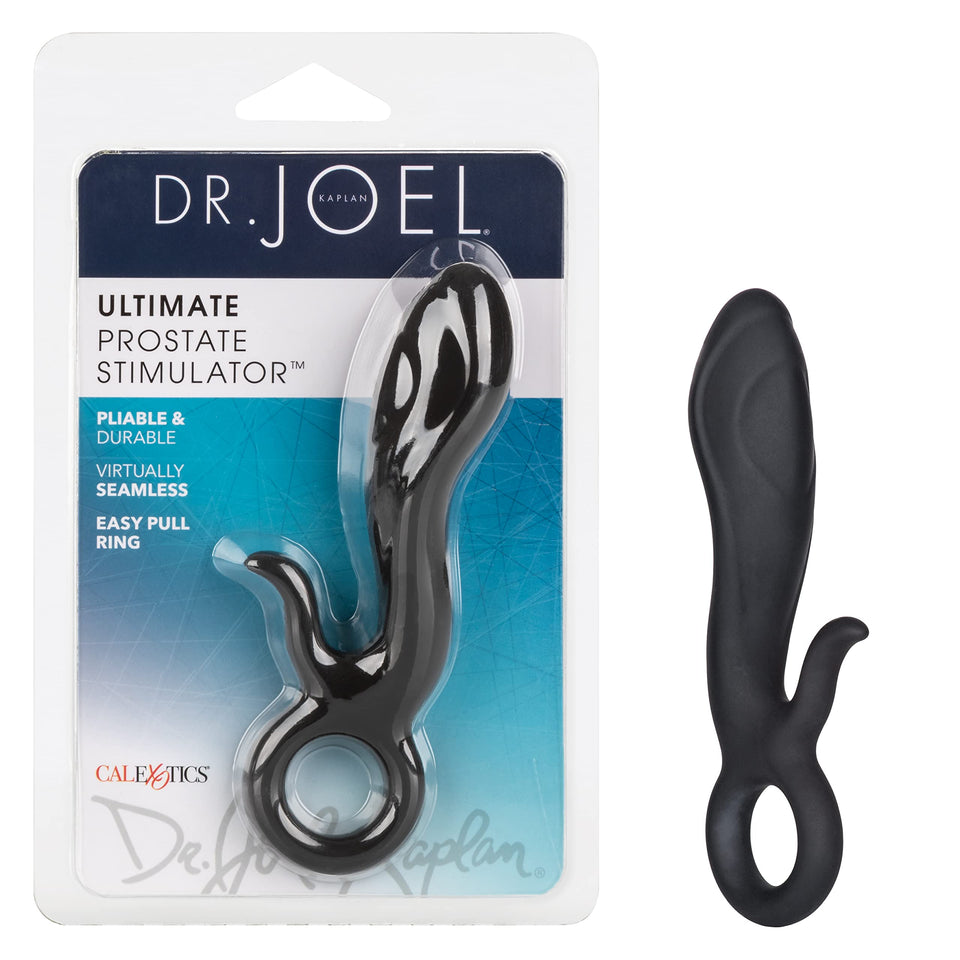 CalExotics Dr. Joel Kaplan Ultimate Silicone Prostate Stimulator with Easy Retrieval Ring SE-5639-10-2
