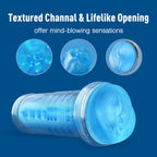 Tracy 's Dog Realistic Male Masturbator, Adult Sex Toys for Men, Transparent Soft Sleeve Pocket Pussy Stroker for Men Masturbati