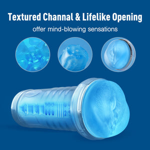Tracy 's Dog Realistic Male Masturbator, Adult Sex Toys for Men, Transparent Soft Sleeve Pocket Pussy Stroker for Men Masturbati