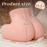 BIG SHOCKED 11.5LB Lifelike Sex Doll Adult Sex Toys & Games, Female Torso Male Masturbator Stroker Realistic Pocket Pussy, Silic