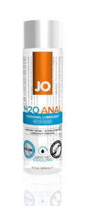 Jo H2O Water Based Anal Cooling Personal Lubricant, 4 Ounce Anal Lube For Men, Women And Couples (Free Of Glycerin)
