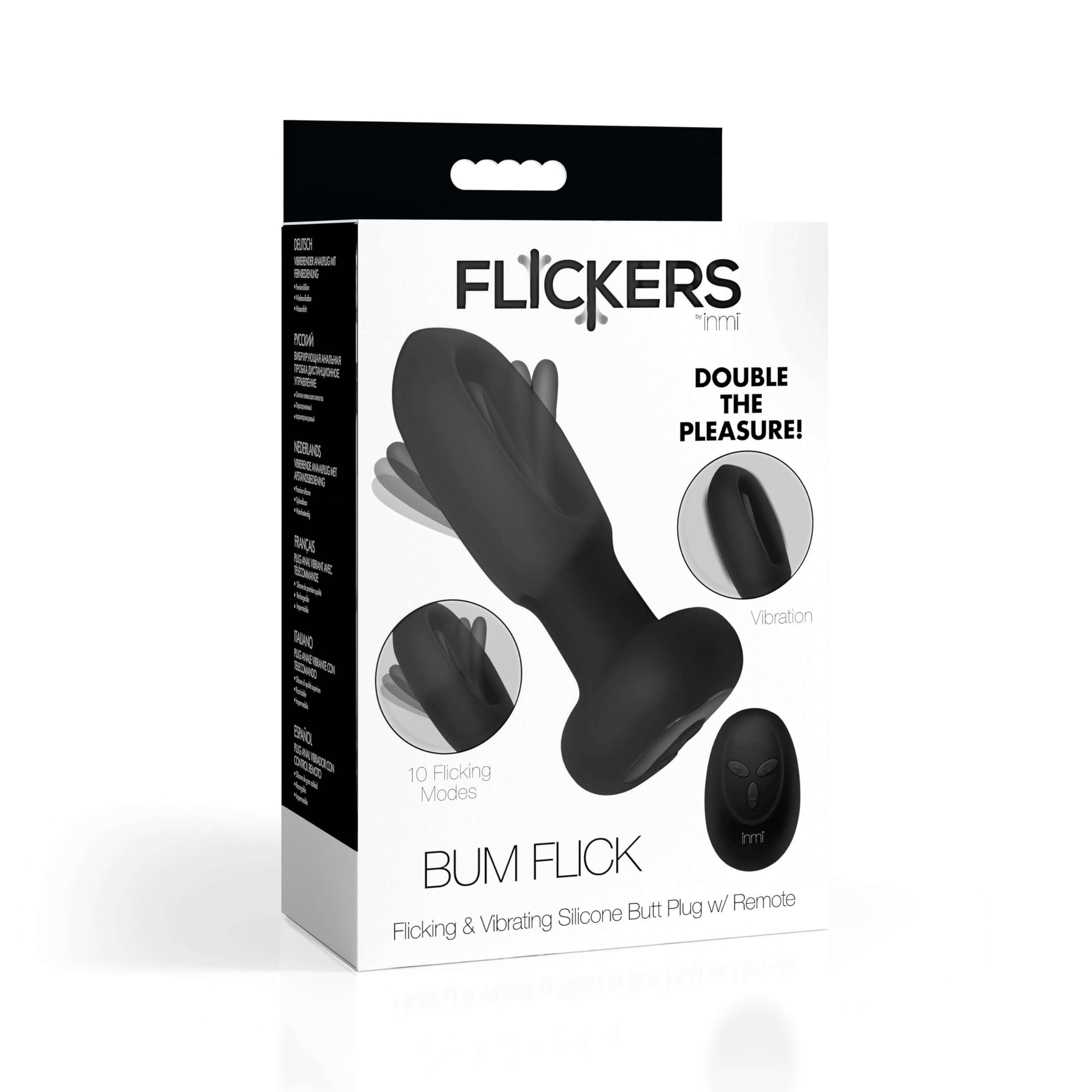 Flickers Bum Flick Flick & Vibr Plug Rc