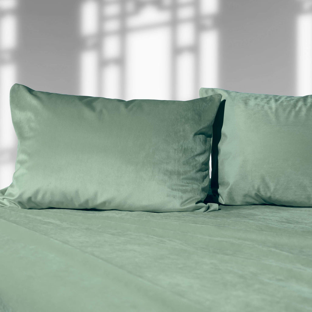 Liberator Fascinator Liquid Velvet Sheets-K Sage
