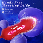 Dildo Vibrator Sex Toys for Women, Rose Adult Toys with G Spot Vibrators Nipple Clit Anal Rose Sex Toy - 9 Modes, Hands-Free Thr