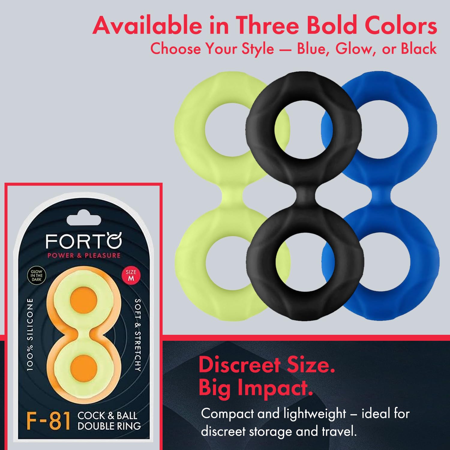 Forto F-81: Double Ring Liquid Si 47mm G