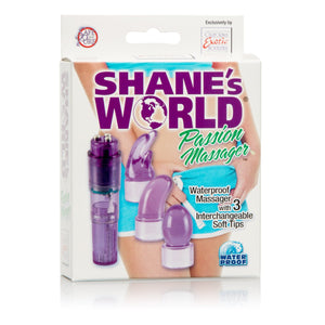 Calexotics Shanes World Passion Massager Kit - Waterproof Bullet Vibrator - Adult Toys For Couples - Pocket Vibrator With Interc