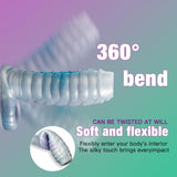 HanDuo 5.7'''' Dragon Penis Sleeve Girth Enhancer for Men, Reusable Silicon Dildo Sleeve,Cock Extender Sleeves Realistic, Penis