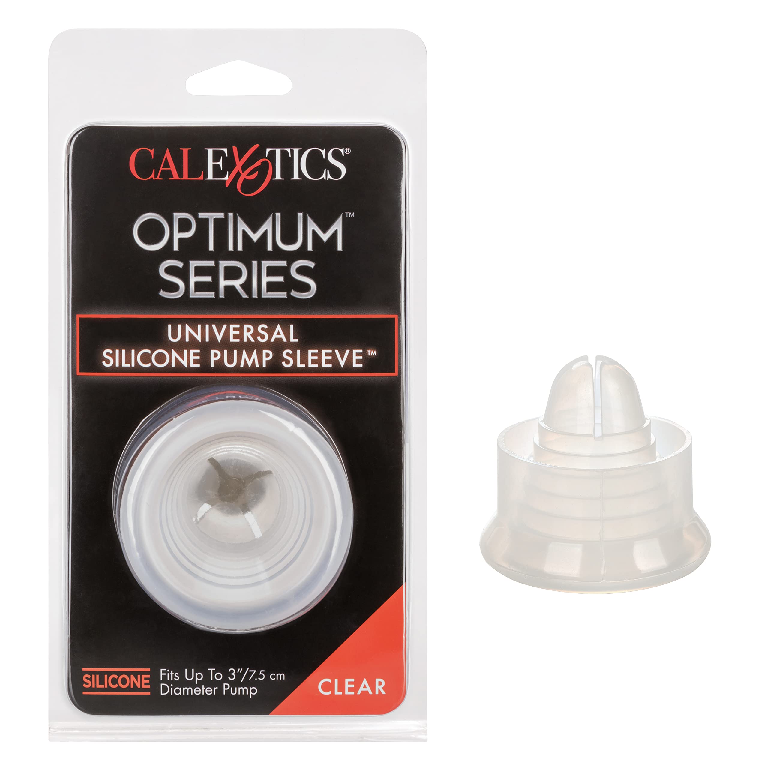 CalExotics Universal Silicone Pump Sleeve - Clear