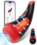 Sex Toys for Men Male Masturbator - APP Control Adult Toys Male Masturbators Penis Pump with 9 Sucking & 9 Vibrating, 3D Texture