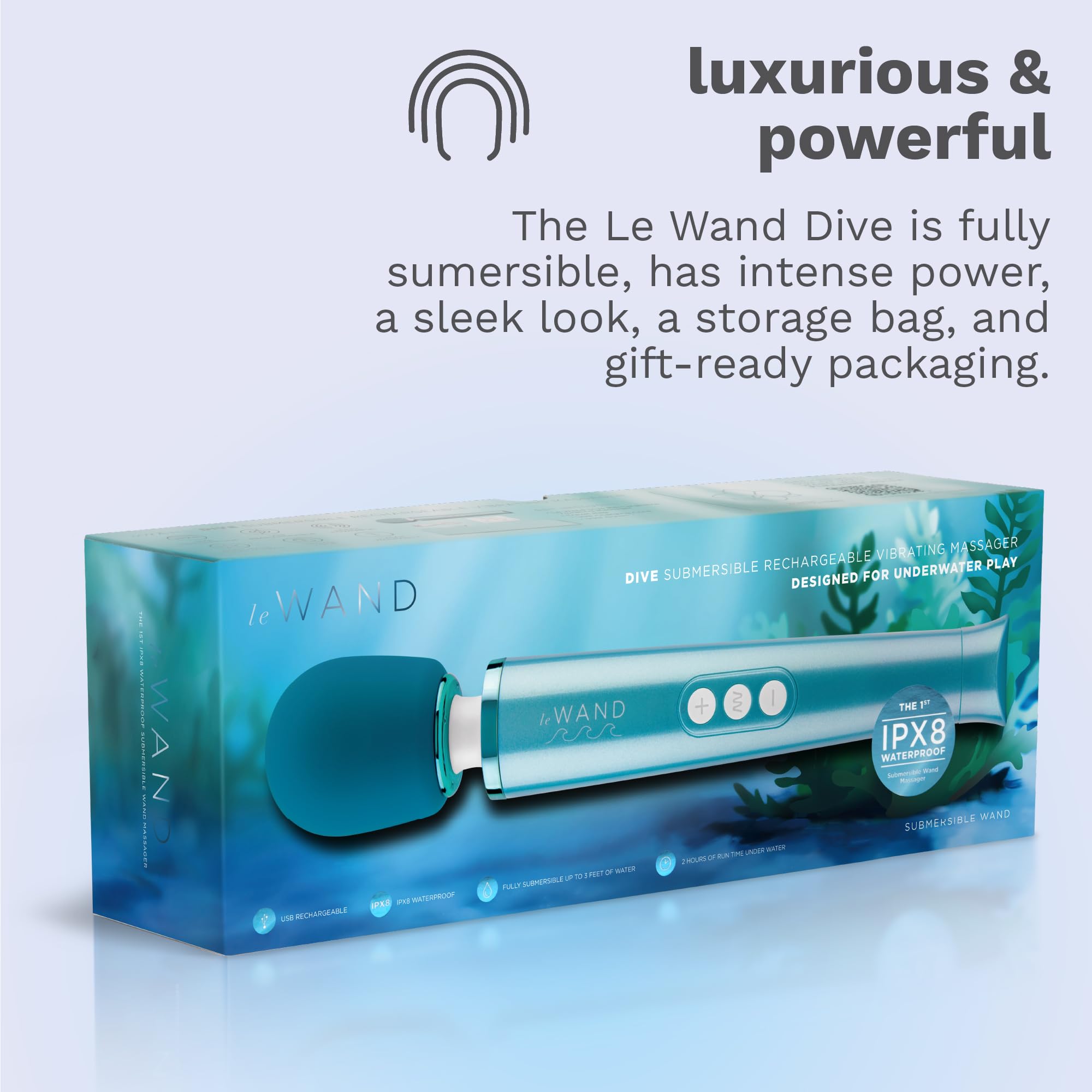 Le Wand Dive Submersible Massager