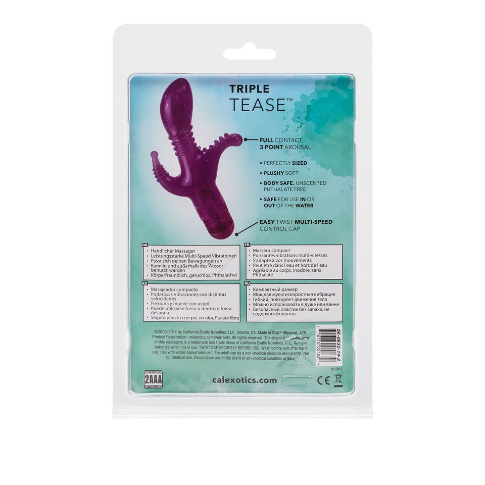 Triple Tease - Purple