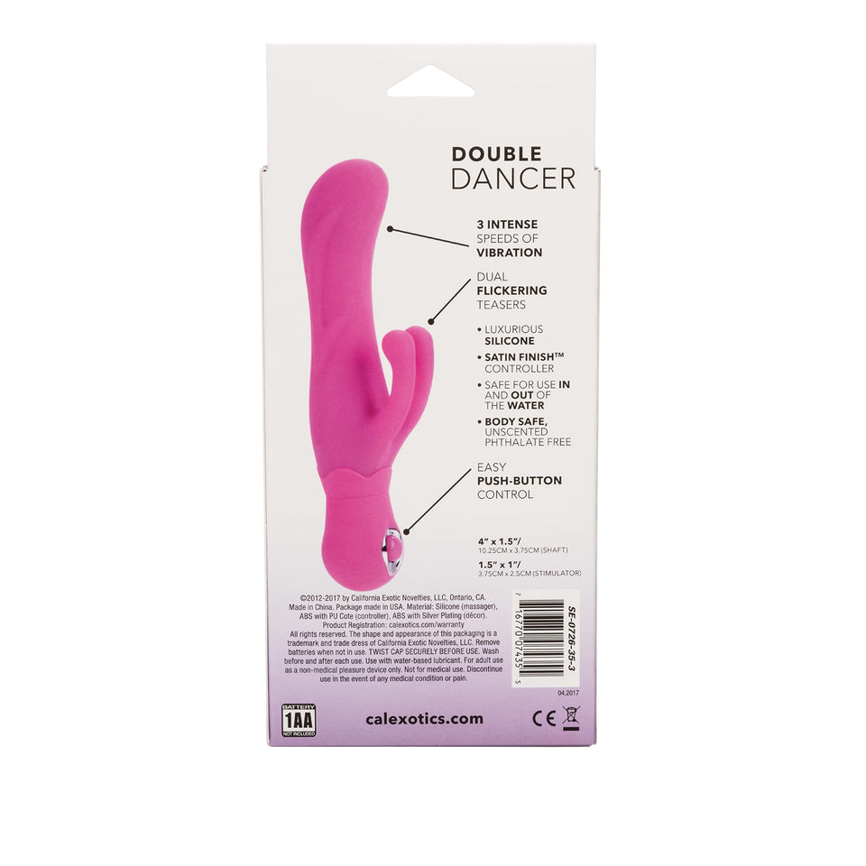 California Exotic Novelties Posh Silicone Double Dancer, Pink, 0.24 Pound