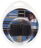 M2M Nipple Sucker Silicone, Medium, Black
