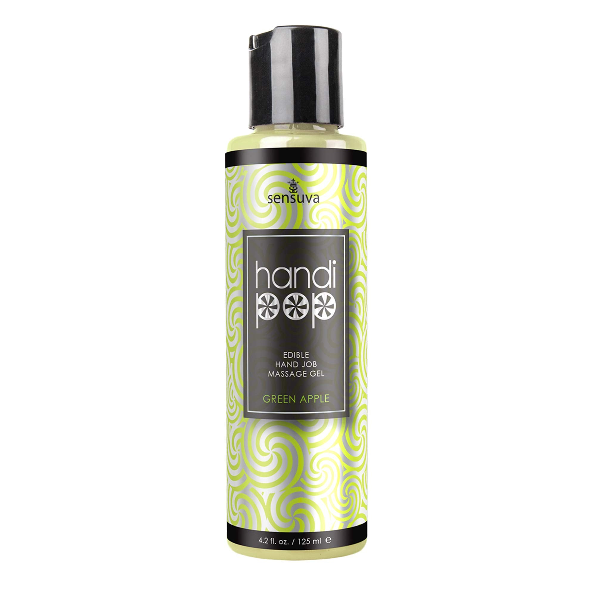 Handipop Hand Job Massage Gel | Green Apple | 4.2 Fl.Oz.