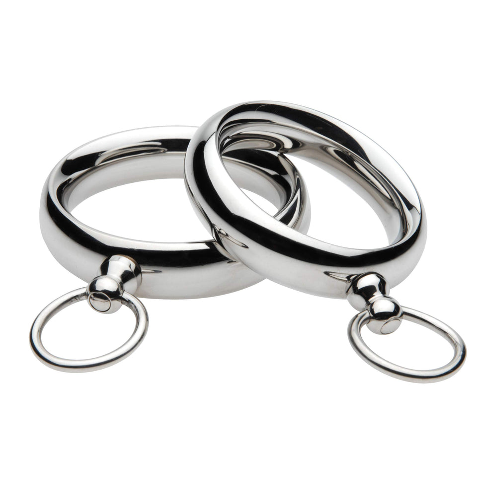 Master Series The O-Ring Stainless Steel Heavyweight Cock Ring, 1.75 Inch