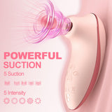 Sucking Vibrator Adult Sex Toys - Heating Pulse Pure Sucker APP Remote Clitoral Vibrator with 5 * 5 Suction, Clitoris Nipple Sti