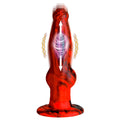 Creature Cocks Hell Wolf Thrusting & Vibrating Silicone Dildo W/ Remote