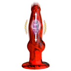 Creature Cocks Hell Wolf Thrusting & Vibrating Silicone Dildo W/ Remote