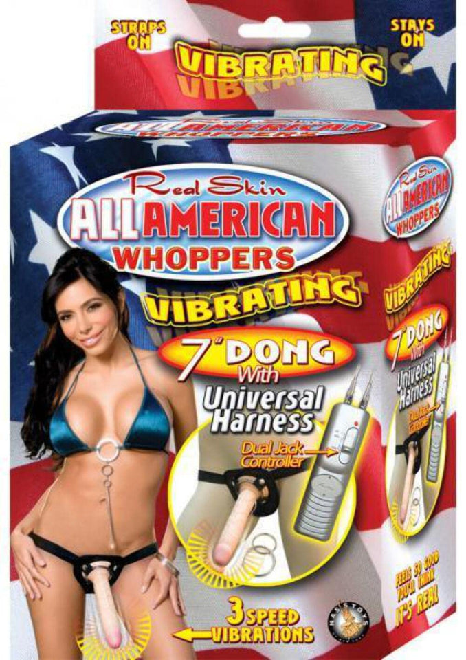 All Amer Whopper 7In. Vib Dong W/Harness