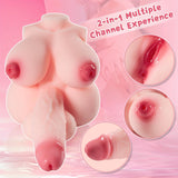 40.7lb Shemale Sex Doll Fantasy Big Dildo with 5 Holes insertable Male Masturbator, Adult Sex Dolls with Big Boobs Vagina and An