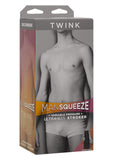 Doc Johnson Man Squeeze - Twink - Squeeze Plate For Precise Pressure - Twist End Cap To Control Suction - Discreet Premium Stroker - Male Masturbator, Ass, Vanilla