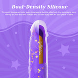 Tracy's Dog Thrusting Dildo Vibrator, 9.25'' Realistic G-Spot Stimulator, Heating, 5 Thrusting Swinging & 7 Vibration Modes, Sof