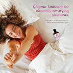 Sliquid Organics Water-Based Lube - Aloe Vera Leaf Infused with Organic Oils & Botanicals, Natural Lubricating Gel for Women/Men