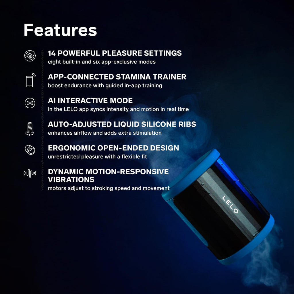 LELO F2S Massager & Stroker Teal