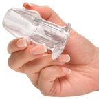 Master Series Dicked Clear Hollow Plug S
