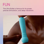 Ultra Bullet Personal Sex Toy Masturbation Device For Women Builtin Function Waterproof Bodysafe Clitoral And Body Massager Wit