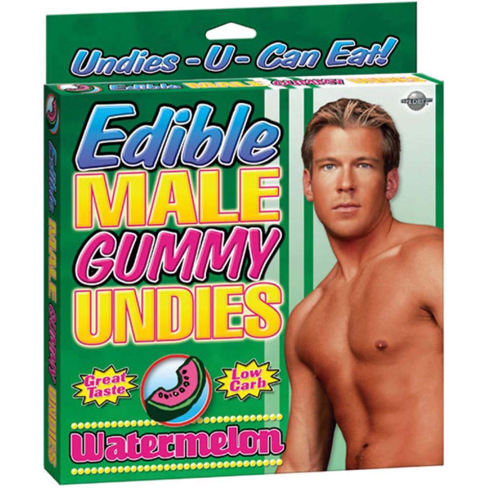 Edible Male Gummy Undies Watermelon