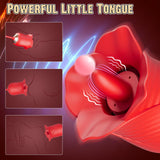 Women Sex Toy Sucking Vibrators - Clitoris Vagina Pussy Pump Tongue Vibrators for Women Quick Sexual Pleasure, 5 & 10 Modes, Fem