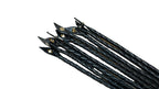Generic Flogger Cat O Nine Braided 9 Tails Heavy Steel Studs Real Genuine Cow Hide Leather Floggers Valentine Day (Black)