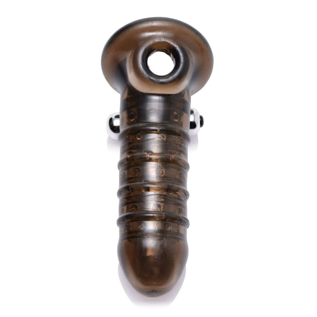 Trinity Vibes Vibrating Girth Enhancing Sheath Black (Af150)