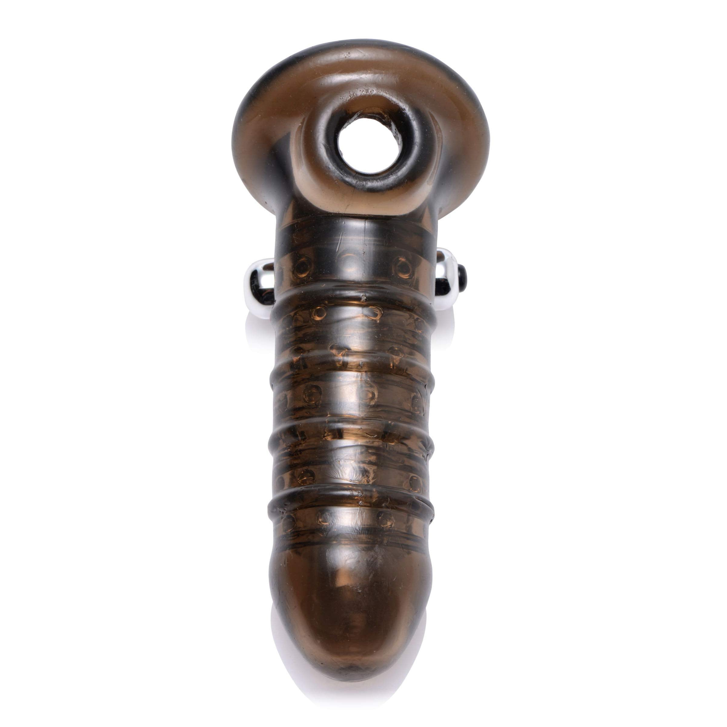Trinity Vibes Vibrating Girth Enhancing Sheath Black (Af150)